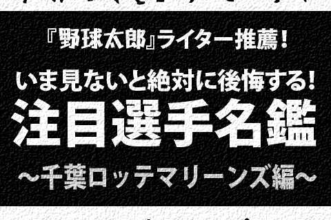 長年の経験で積み重ねた 匠の技 を見よ 井口資仁 千葉ロッテマリーンズ 週刊野球太郎