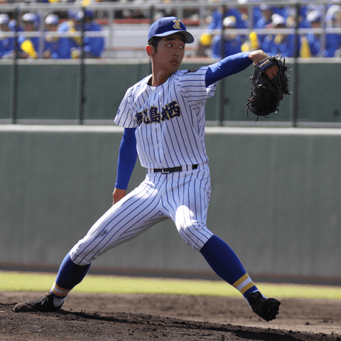 窪田翔太 尚志館 3年 週刊野球太郎 ドラフト候補選手名鑑